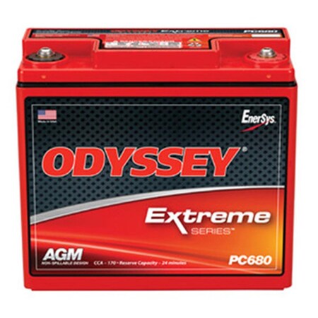 Odyssey 12V Battery with Metal Jacket O22-PC680MJ